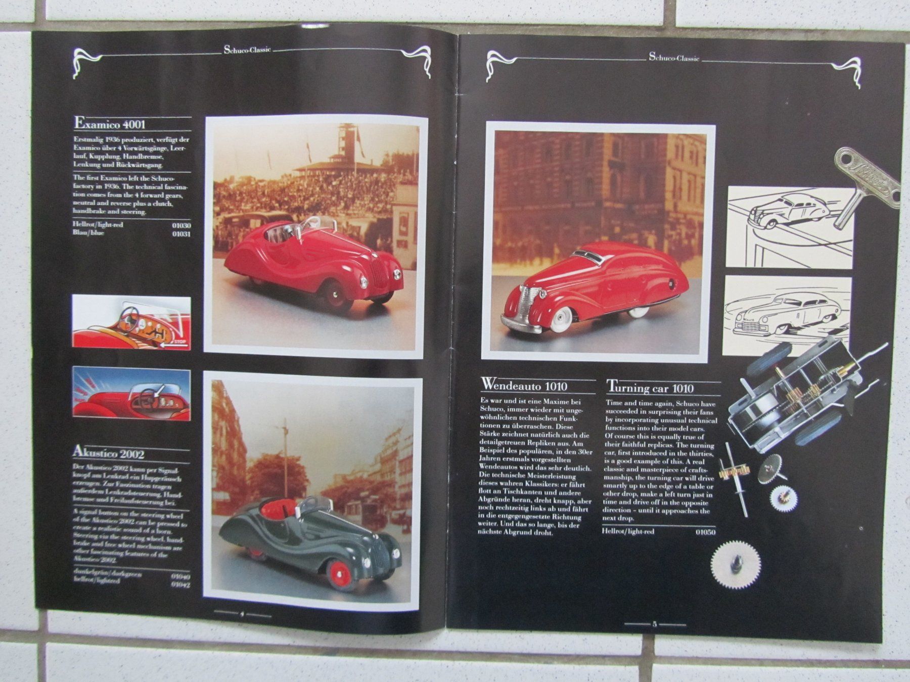 Schuco Modellautos: Schuco, Modellauto-Katalog von 1995 – Gebraucht aus Weiningen ZH von dietsch57 1