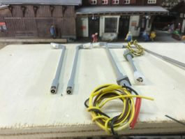 Viessmann 5 stk.Strassenleuchte