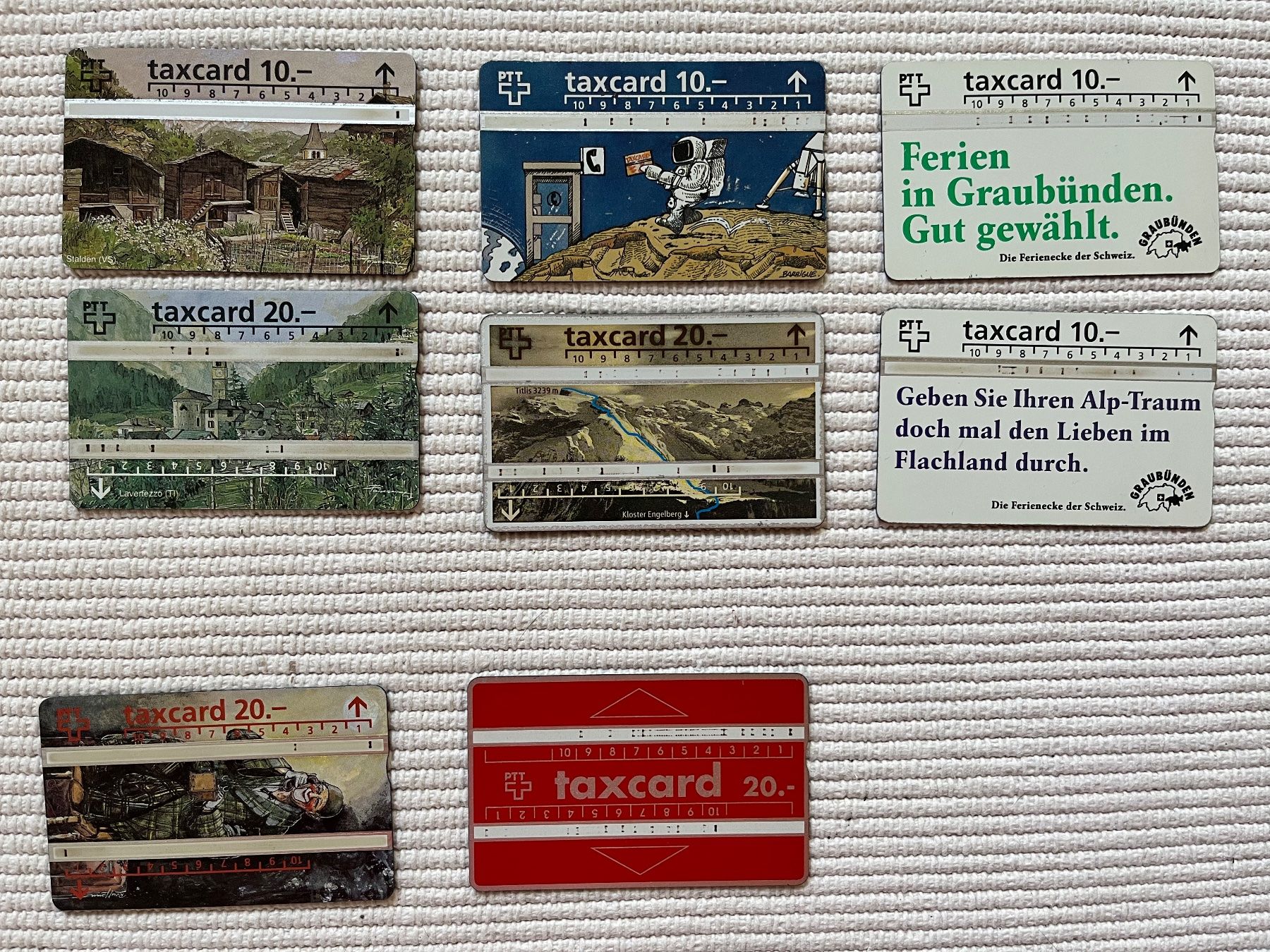 Swisscom Telefon- & Taxkarten: Taxcard Sammlung PTT/ Swisscom – Gebraucht aus Zürich von Gurkis 2
