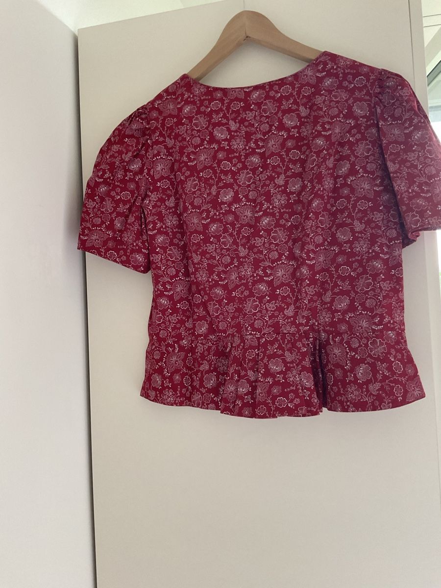 Blusen: Berwin&Wolff Bluse Gr.42, Top Zustand, Rot! – Neu (gemäss Beschreibung) aus Perlen von b.b10 2