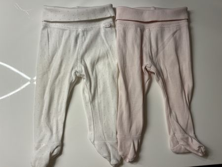 H&M Leggings mit Füssen Gr. 62