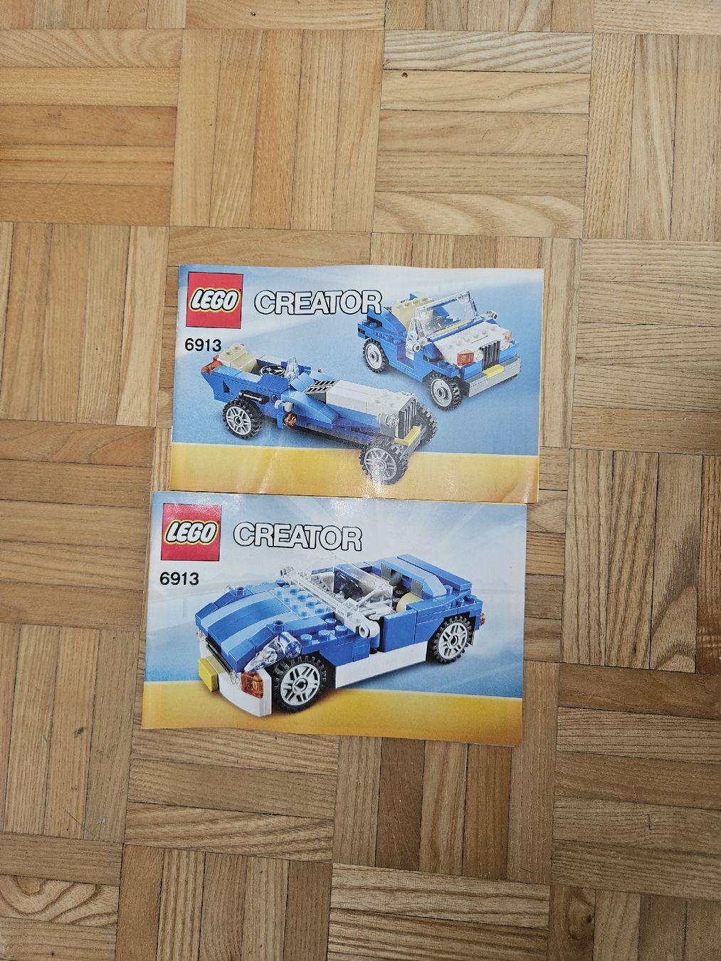 Lego Creator 6913 Bauanleitung für blaues Auto (Gebraucht) in Entlebuch ...