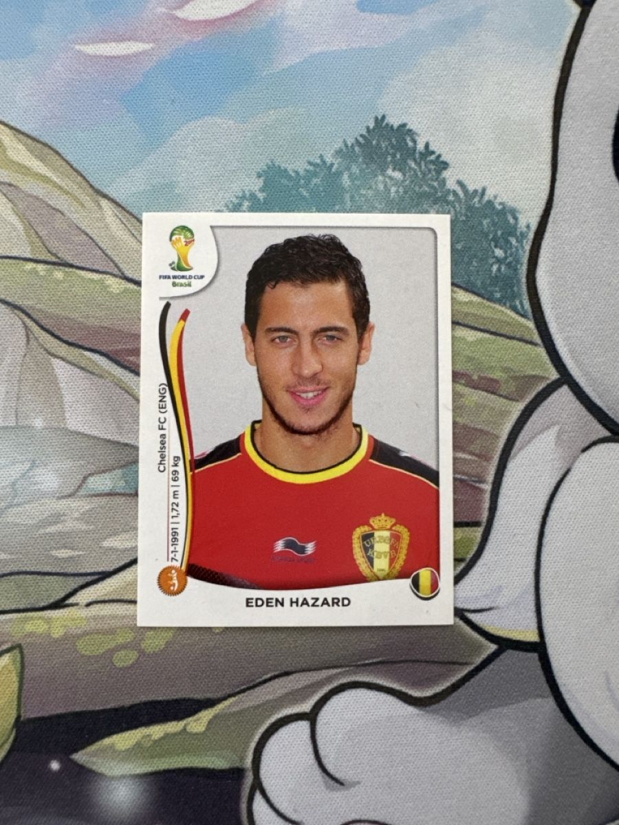 Panini Carte collezionabili: Panini Sticker FIFA World Cup 2014 - Eden Hazard – Usato da Wohlen AG venduto da VittorioXY