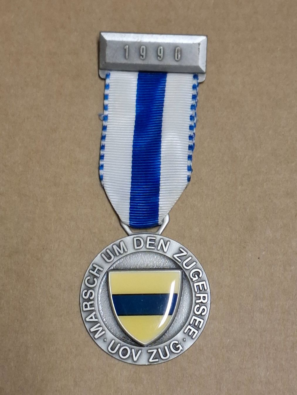 Medaillen: Marsch Zugersee 1990 (D84) – Gebraucht aus Schwanden GL von Suvorov 2