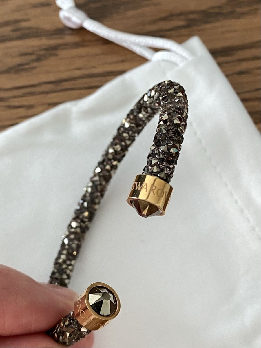 Swarovski Bracciali & Braccialetti: Swarovski Armband, Braun-Gold – Usato da Ehrendingen venduto da Uxaxa 1