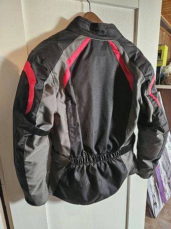 Töff jacke rot/schwarz