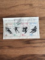 Olympische Spiele München/Sapporo 1972 Briefmarke komplett