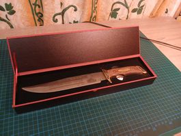 Sammlerstück: Guillaume Henri Dufour Gedenk Messer mit Box.