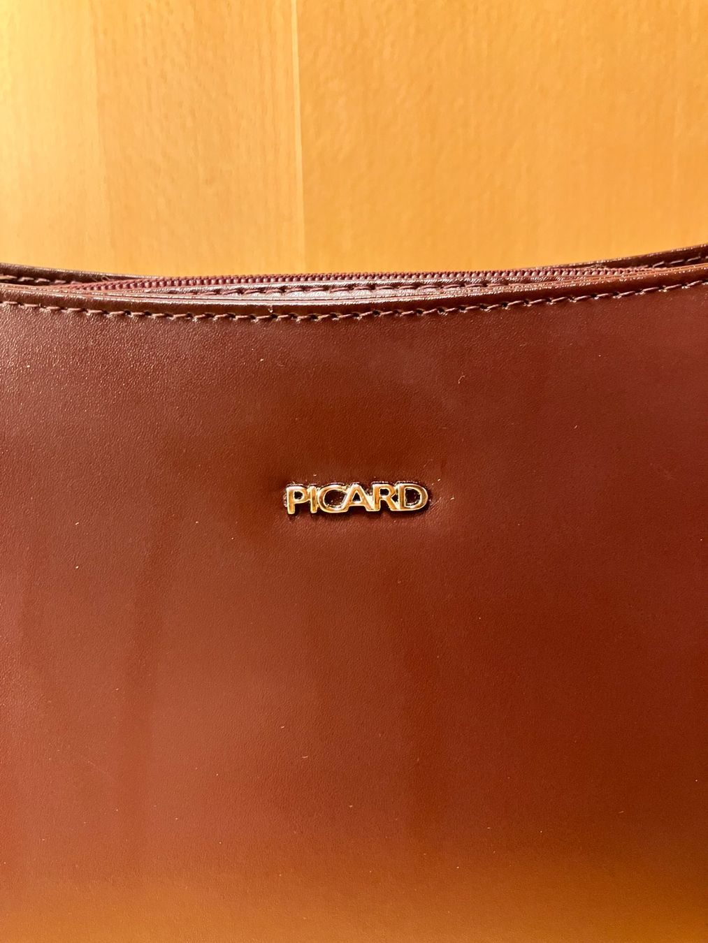 Picard Taschen: Handtasche, Piccard, Glattleder, dunkelrot – Gebraucht aus Zürich von ancillaschmidhauser 1