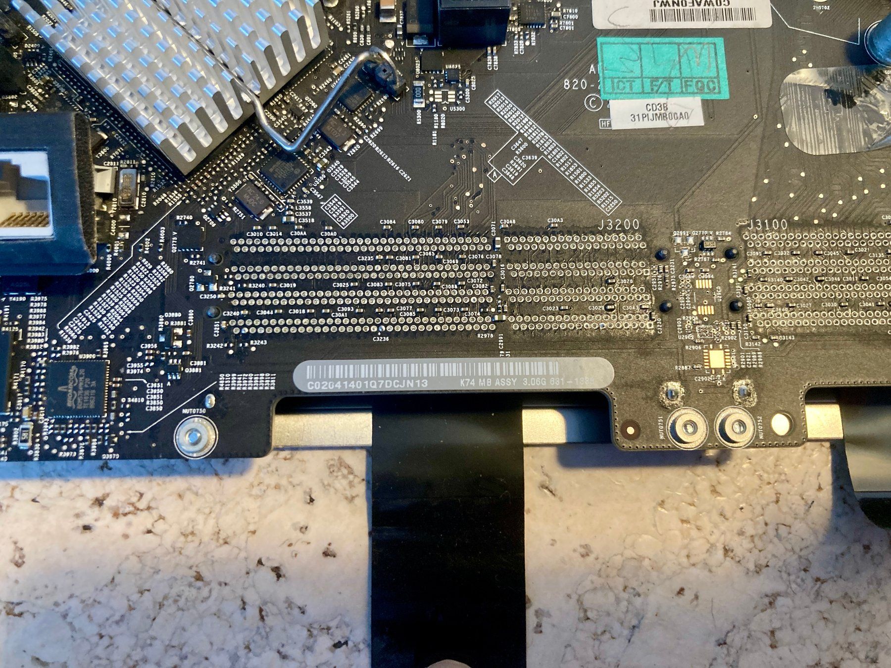 Intel Schede madri: Apple iMac A1311 2010 Logic Mother Board mit CPU – Usato da Saas-Grund venduto da GarageSaleToday 5
