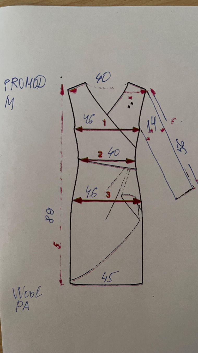 Promod Kleider: PROMOD S M /NP55CHF Kleid Wool PA – Gebraucht aus Kölliken von Prscoo 6