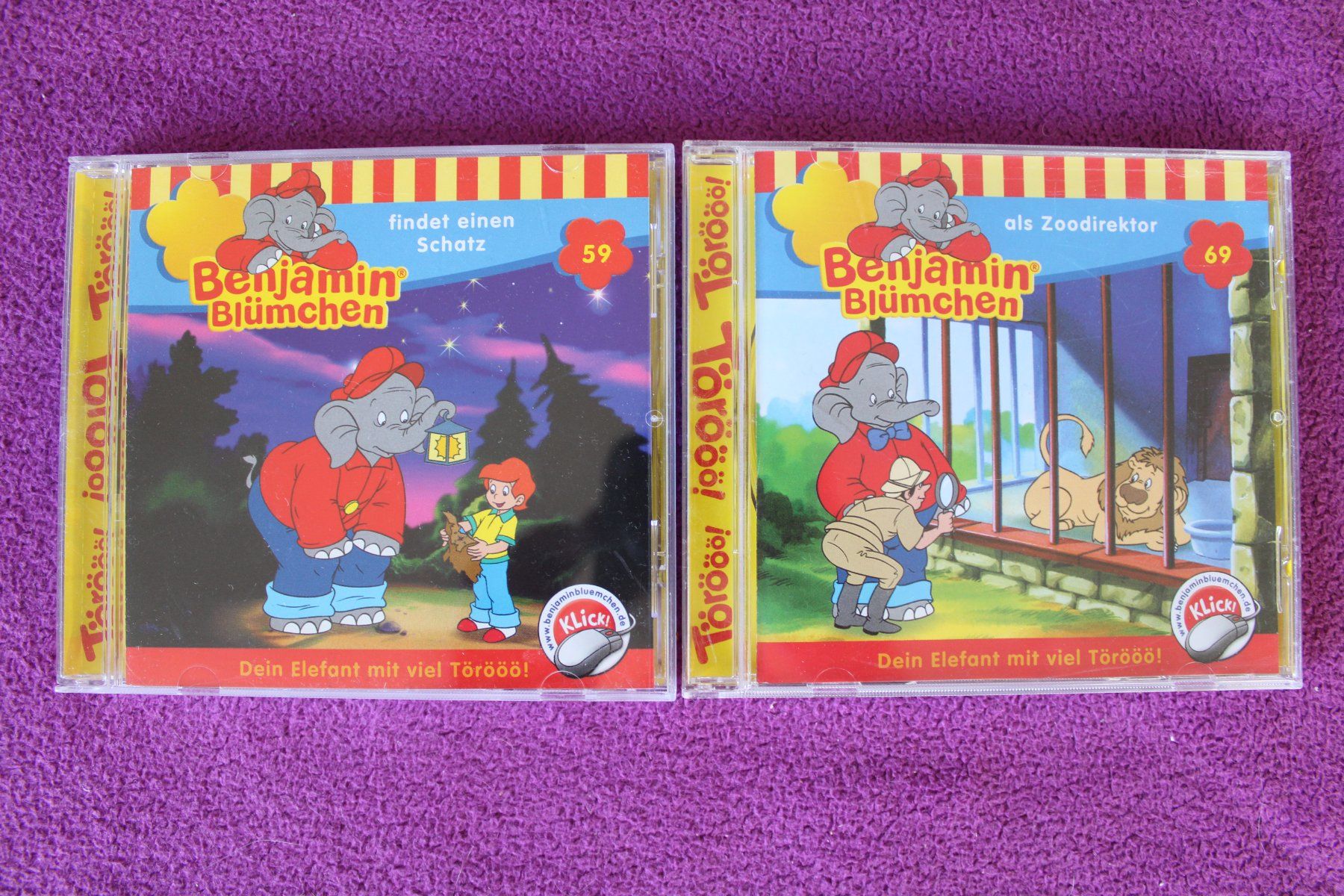 CD: 6 - Benjamin Blümchen - Hörspiel - CD´s – Usato da Müllheim Dorf venduto da Seeeule01 5