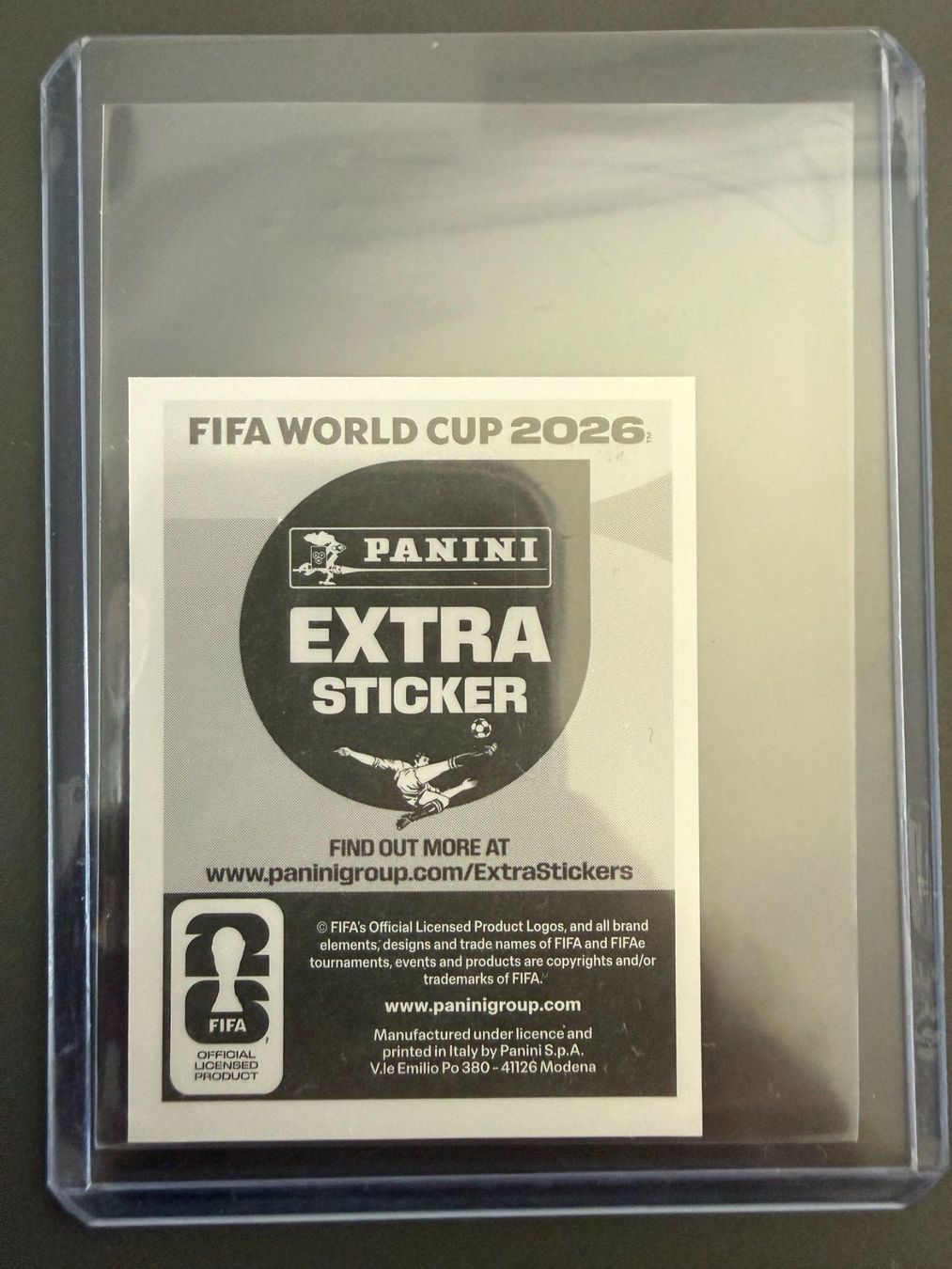 Panini Carte collezionabili: Panini WM 2026 GOLD Doku EXTRA Sticker – Nuovo (secondo la descrizione) da Eschlikon TG venduto da jadan 1