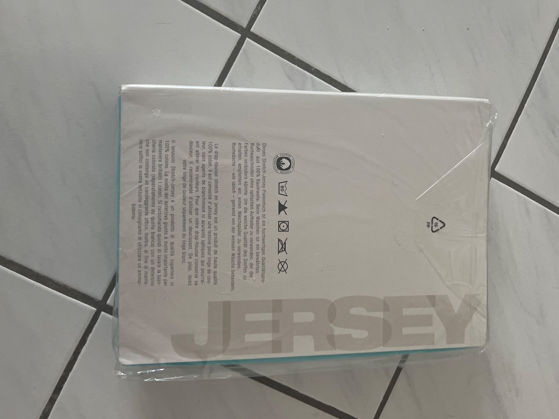 Biancheria da letto: Fixleintuch Jersey 160x200 cm neu – Nuovo (secondo la descrizione) da Chiasso venduto da AzenYa 1
