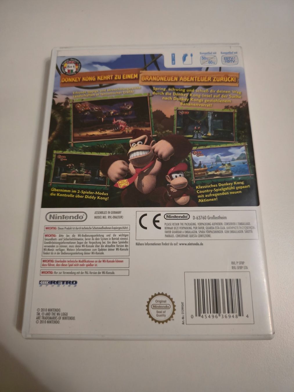 Nintendo Spiele: Donkey Kong Country Returns - Wii – Gebraucht aus Winkel von DemiCiao 1