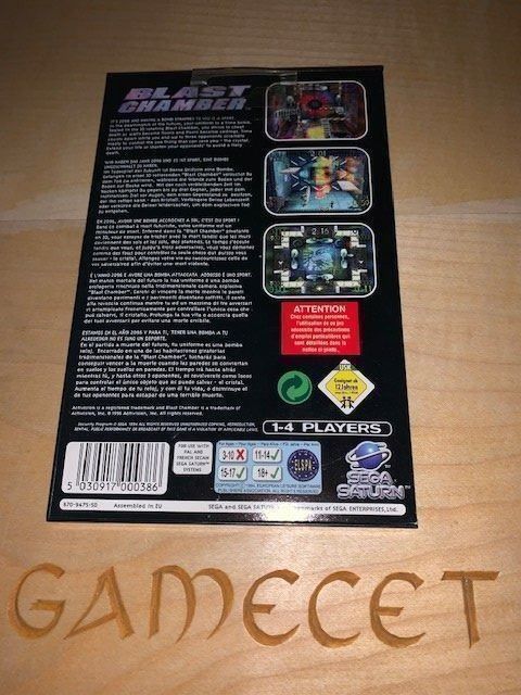 Sega Spiele: Blast Chamber Sega Saturn – Gebraucht aus Steinach von Gamecet 2