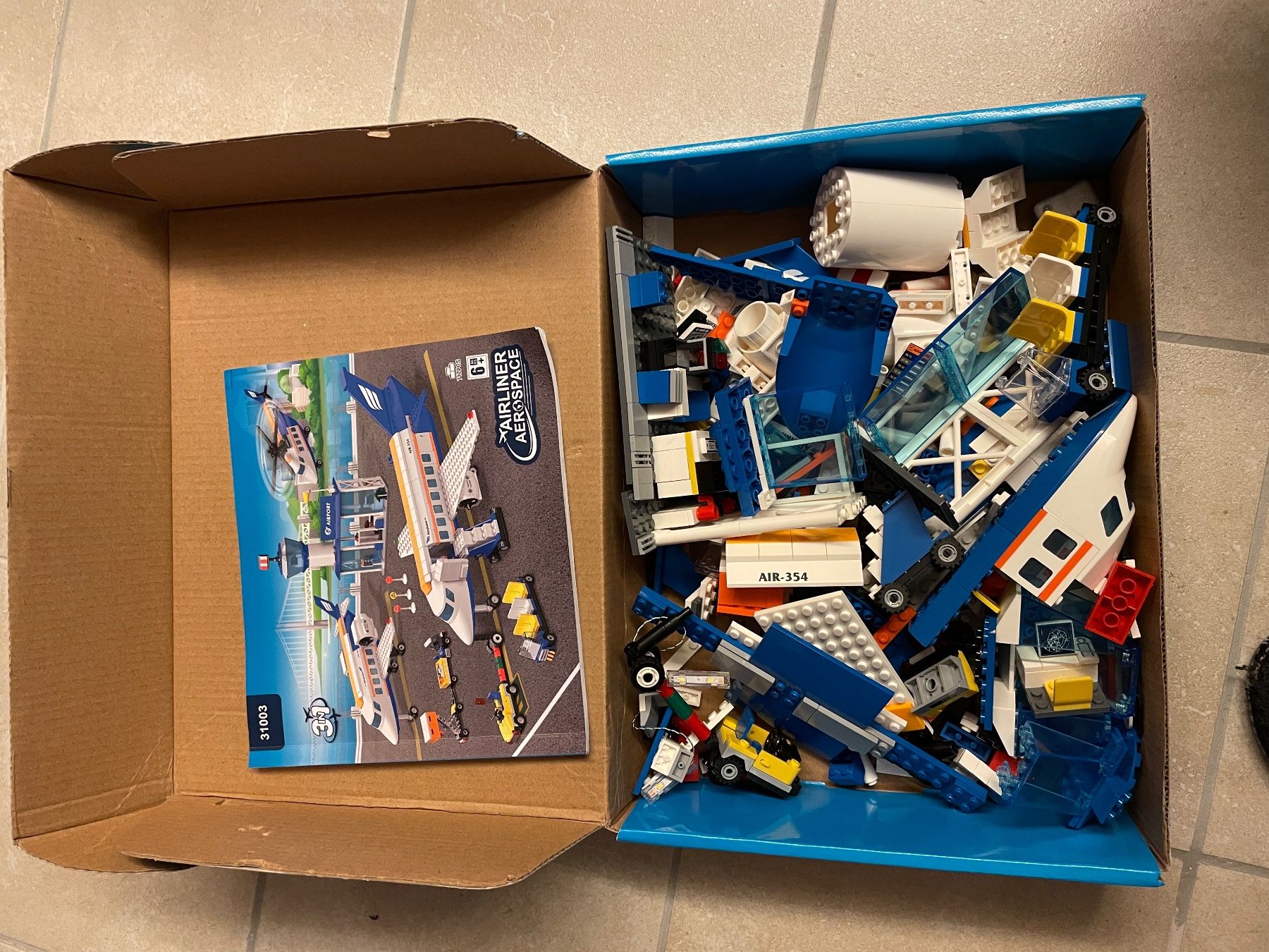 Giocattoli: Flughafen Set mit Legobausteinen – Usato da Saland venduto da ricci018 2