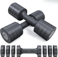 Kurzhanteln Set verstellbar 2er Hantelset Fitness Home