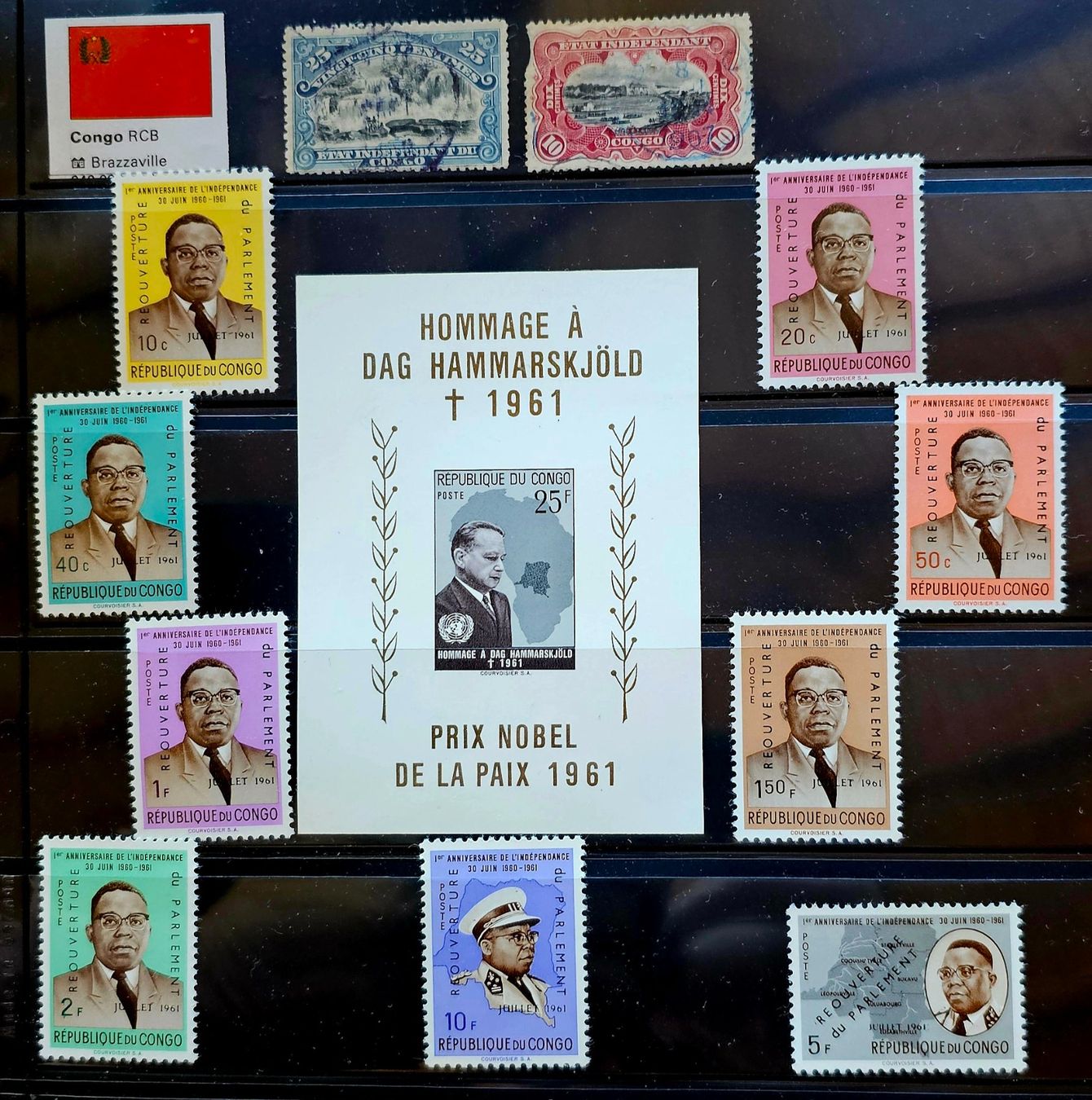 Tutti i francobolli: CONGO timbres intéressants ! – Usato da Les Valettes venduto da Nuba1