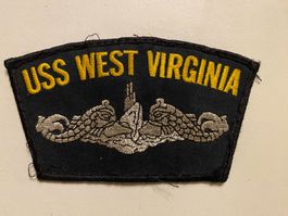 Badge - USS WEST VIRGINIA - USA