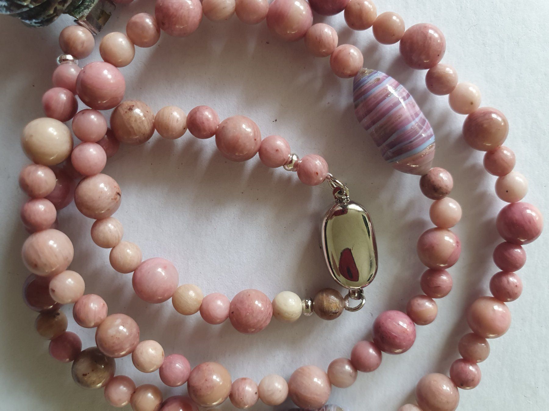 Catenine: Rhodochrosite mit alt Anhänger – Nuovo (secondo la descrizione) da Benglen venduto da Meercat3 8
