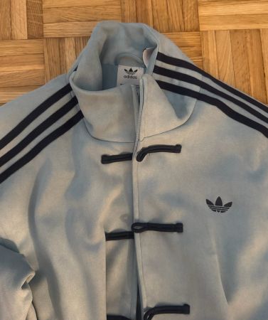 Adidas-Jacke, blau, Größe L, guter Zustand - viral China