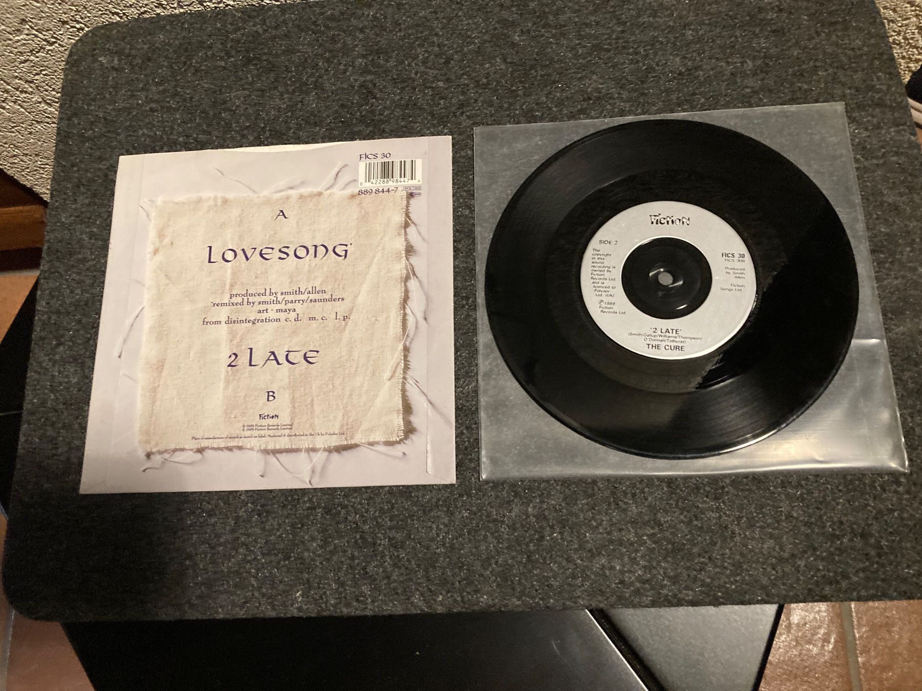 Dischi in vinile: The Cure - Lovesong – Usato da Fribourg venduto da Karushi 1