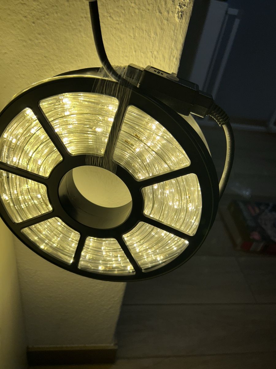 Ghirlande e barre luminose: Neue Lichterkette 10 Meter – Nuovo e nell'imballaggio originale da Willisau venduto da Geissbock11 2
