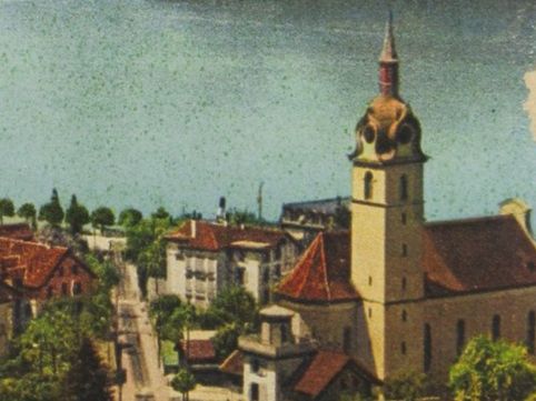 Cartoline postali: Vitznau mit Stanserhorn , Kirche – Nuovo (secondo la descrizione) da Grenchen venduto da Bluemchen1900