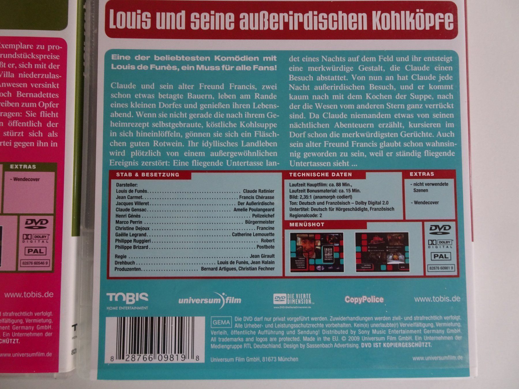 Alle DVDs: Louis de Funès Collection Box No.1 – Gebraucht aus Schenkon von Movieplanet 8