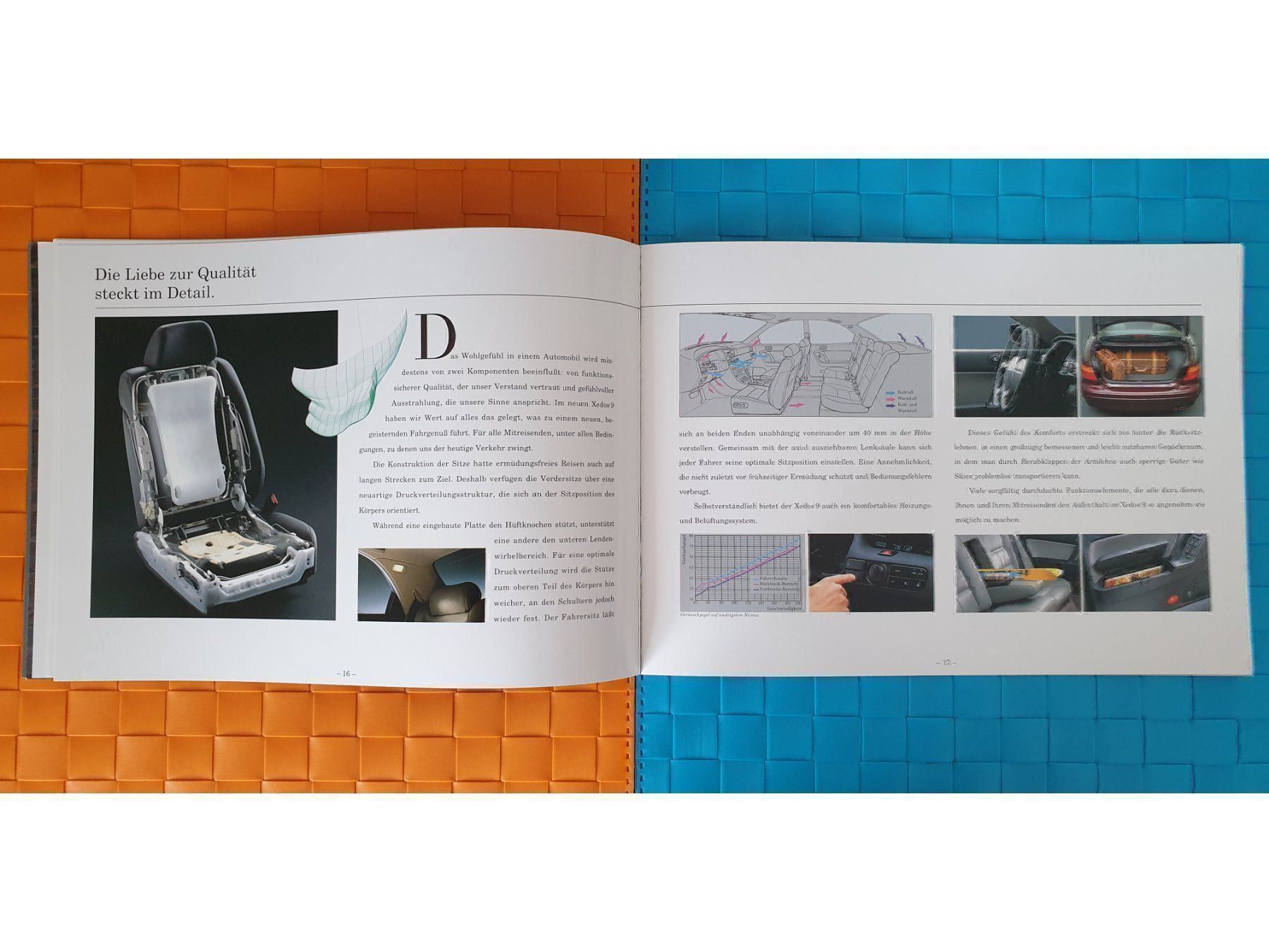 Riviste & Magazine: MAZDA XEDOS 9 - Prospekt / Katalog – Usato da Viganello venduto da CARLiteratur 5
