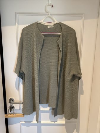 Bruno Manetti Strickjacke Damen Khaki Grösse ita L/XL