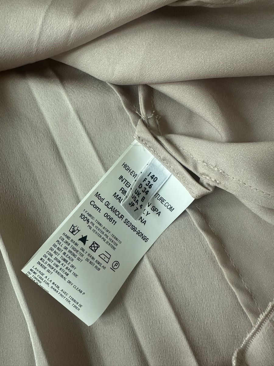 Camicette: HIGH Bluse, Gr 34, beige, – Usato da Muntelier venduto da miu77 3