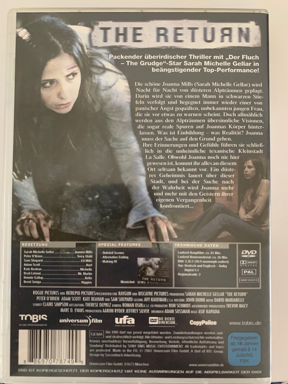 Alle DVDs: The Return – Gebraucht aus Aarau von usmichi 1