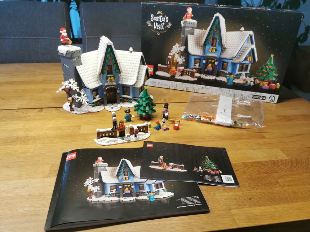 Lego seltenes Set 10293 Besuch des Weihnachtsmanns | Kaufen auf Ricardo