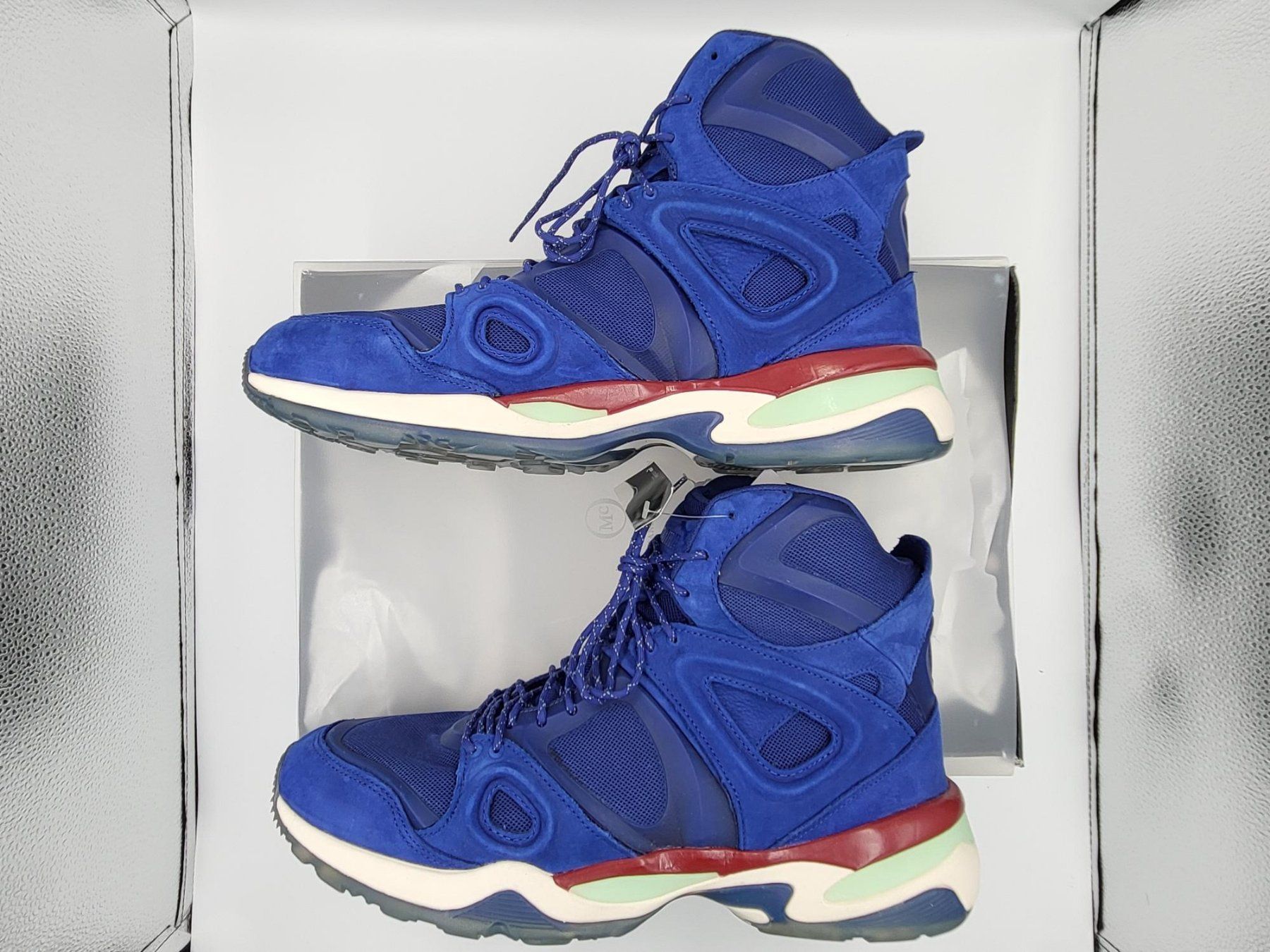 Puma Scarpe da uomo: Puma Alexander McQueen Runner Mid, blau, 45 – Nuovo e nell'imballaggio originale da Zürich venduto da Chris221122 4