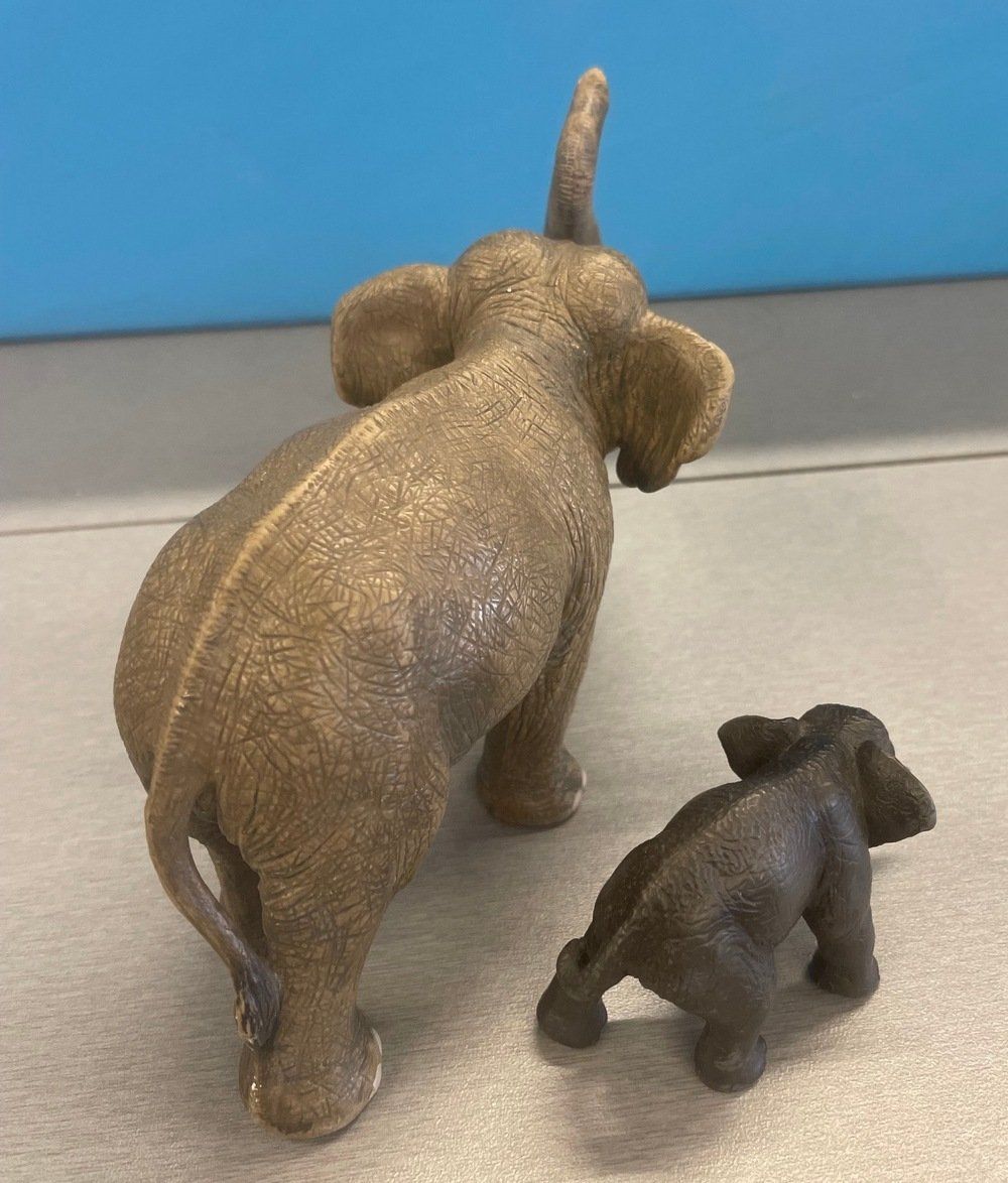 Schleich Spielzeuge: Schleich Elefant mit Jungem und Nashorn – Gebraucht aus Sirnach von sagrotin 6