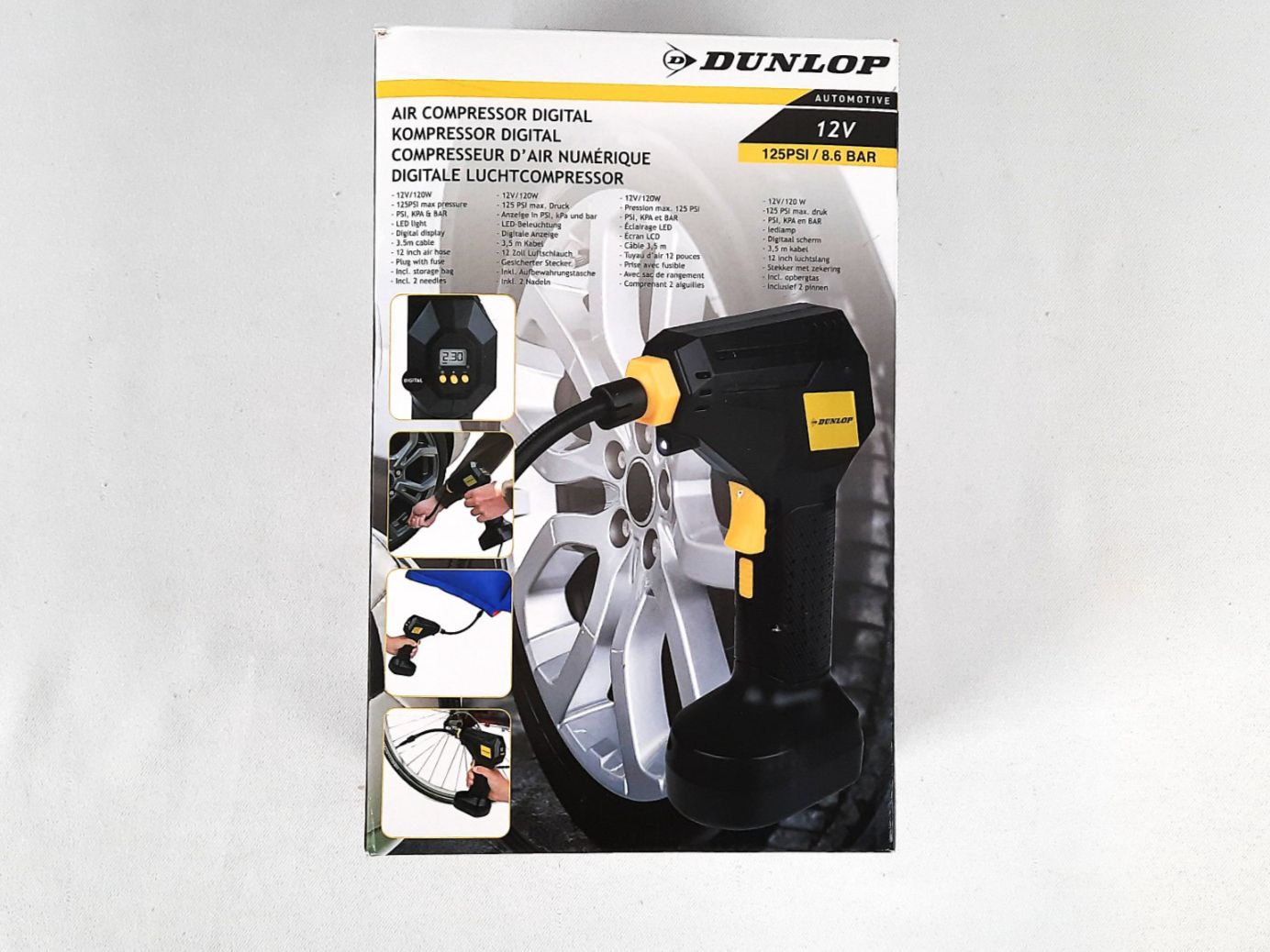 Compressori: DUNLOP-Luftkompressor-Digital-125PSI – Nuovo (secondo la descrizione) da Beinwil am See venduto da Restwert_Beinwil 3