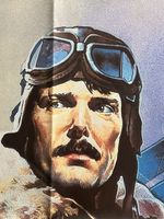 "Der Flieger" Kinoplakat, signiert Manchess, Rarität!