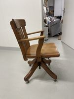 Antique Office Chair with Armrests, good Conditio
