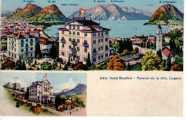 Adler - Hotel Stadthof Lugano  1922