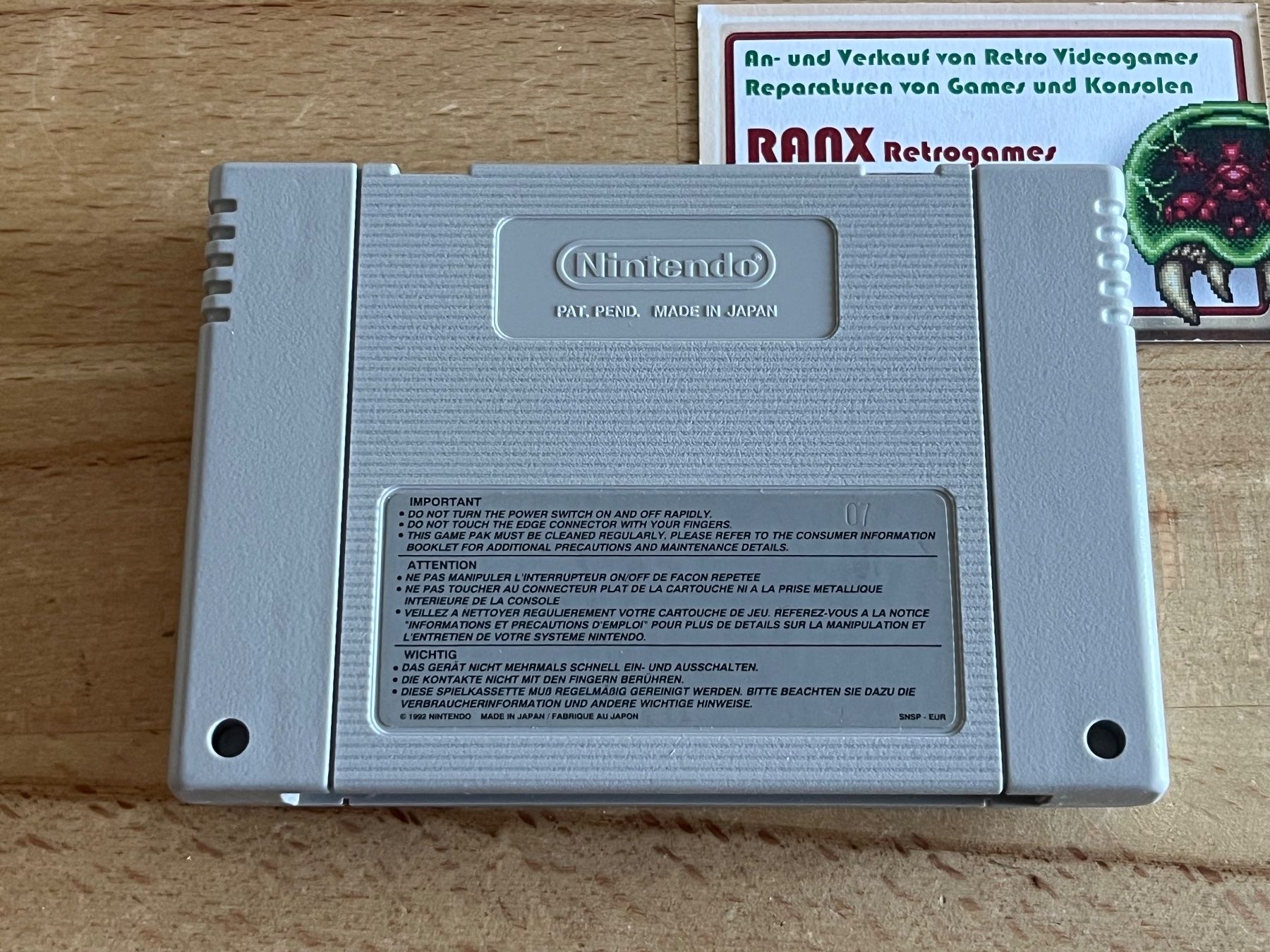 Nintendo Giochi: Actraiser 2, Super Nintendo SNES Spielmodul, original – Usato da Thalwil venduto da ranx 1