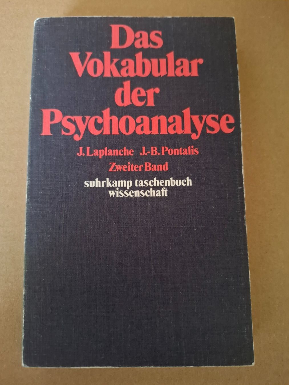Libri: Vokabular der Psychoanalyse - Taschenbuch - Wissenschaft – Usato da Schlieren venduto da Alena020_0