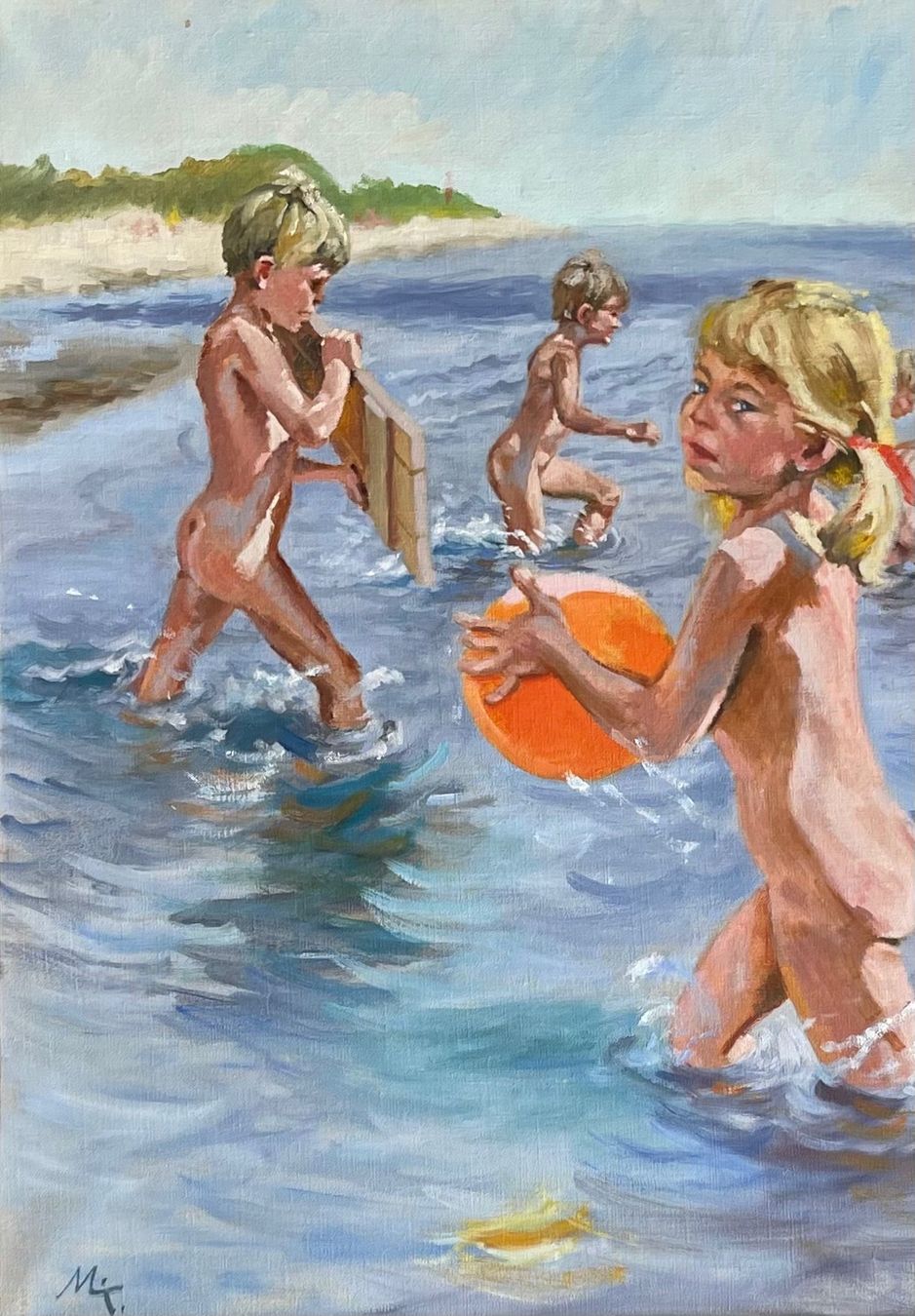 Tableaux: Monogrammiert M. T. – D'occasion à Grosshöchstetten par Perle1951 2