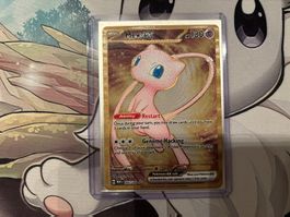 151 POKEMON UPC Promo Mew Metall Gold EN 205