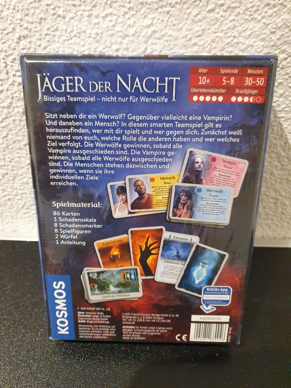 Spiele: Neu - Kosmos - Jäger der Nacht – Neu und originalverpackt aus Dagmersellen von Jarsetz_Restposten 1