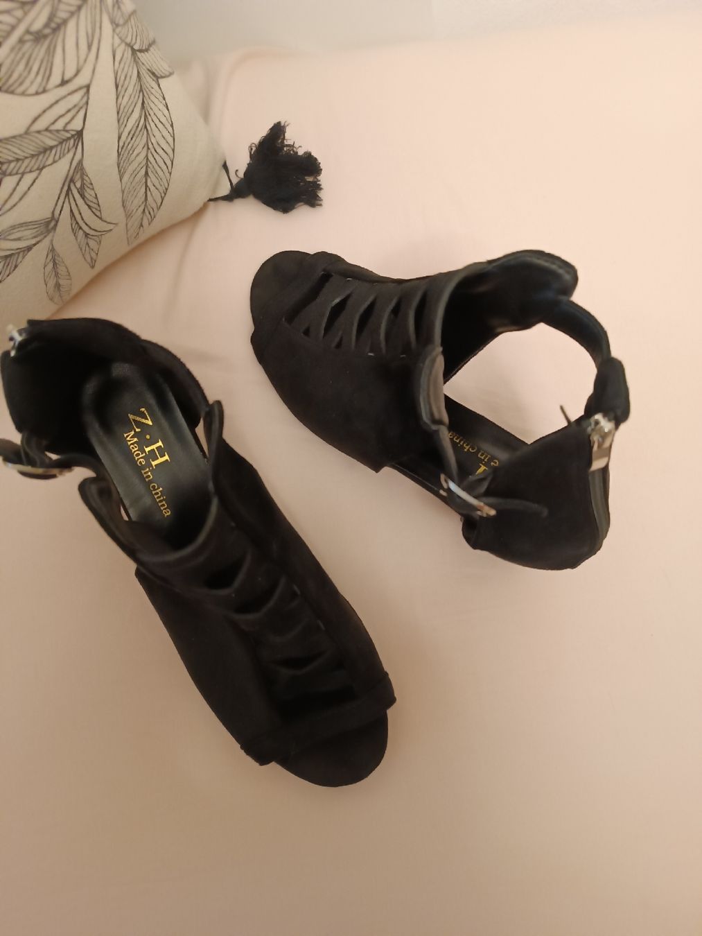Scarpe da donna: Sandales noire été hiver – Nuovo e nell'imballaggio originale da Gampelen venduto da jacopo189 2