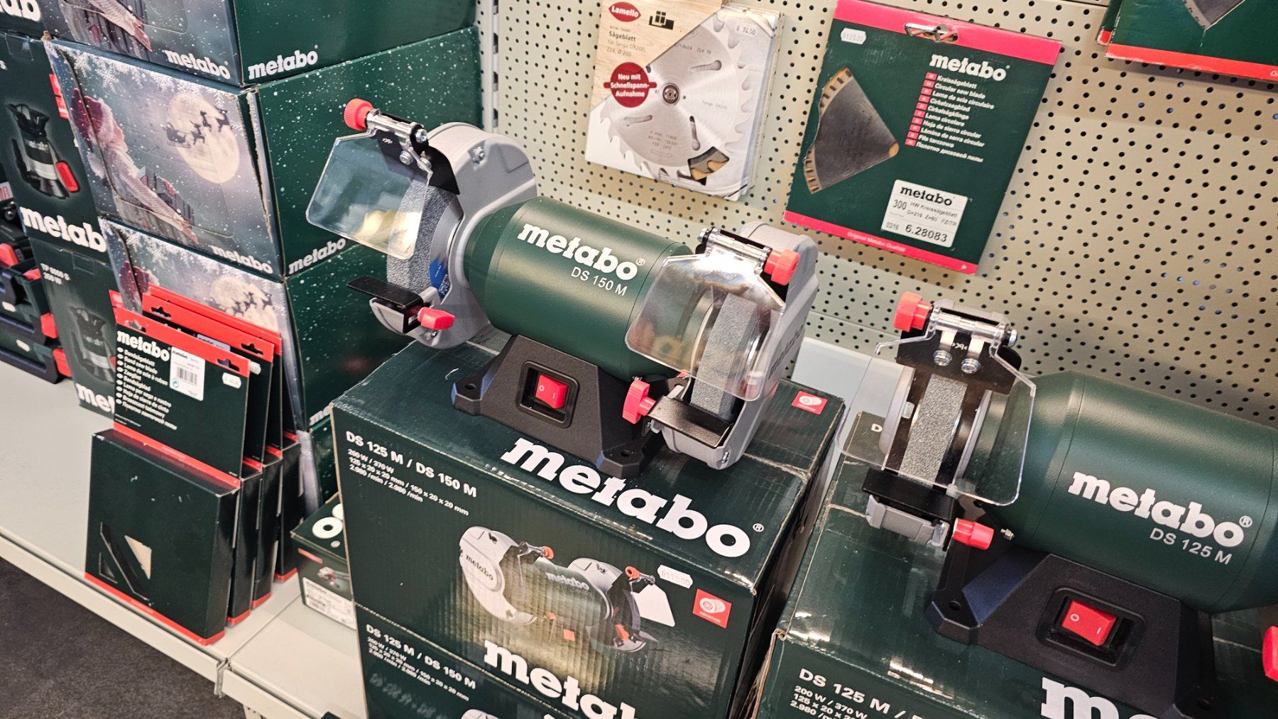 Smerigliatrici & Lucidatrici: Metabo Doppelschleifer DS 150 M – Nuovo e nell'imballaggio originale da Koppigen venduto da Bracher_Mail-House