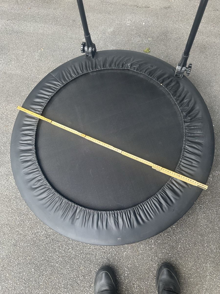 Trampoline: Fitness Trampolin mit Griff ca. 102cm – Gebraucht aus Reiden von Party71 3