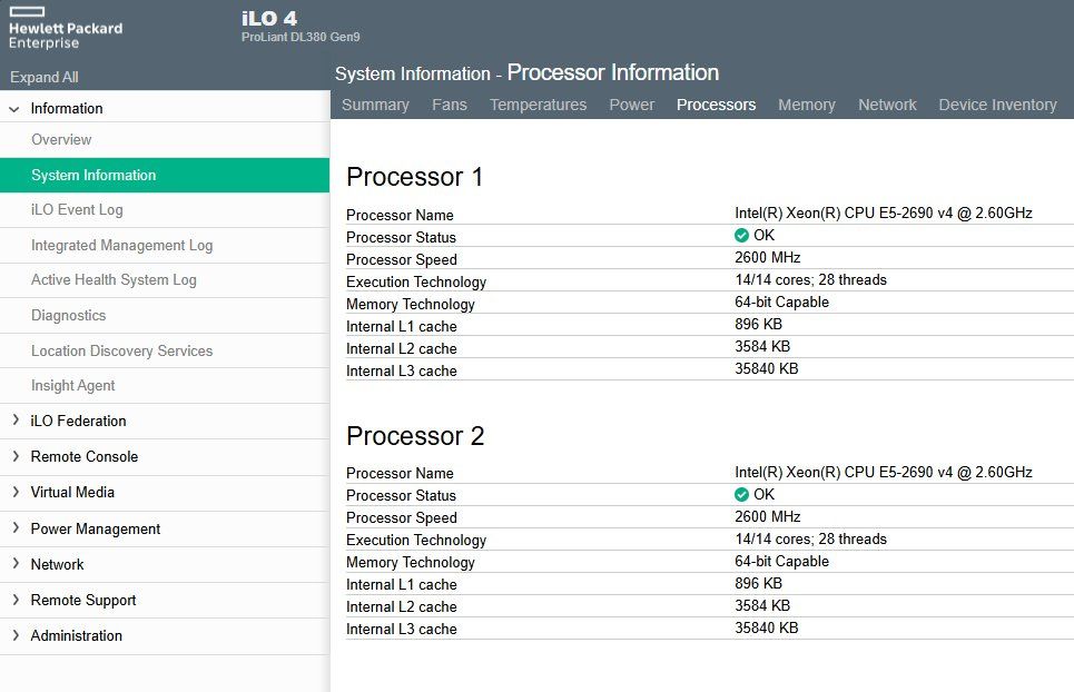 HPE DL380 Gen9 – 512GB RAM 20TB SSD 2x Xeon E5-2690 v4 (Gebraucht) in ...
